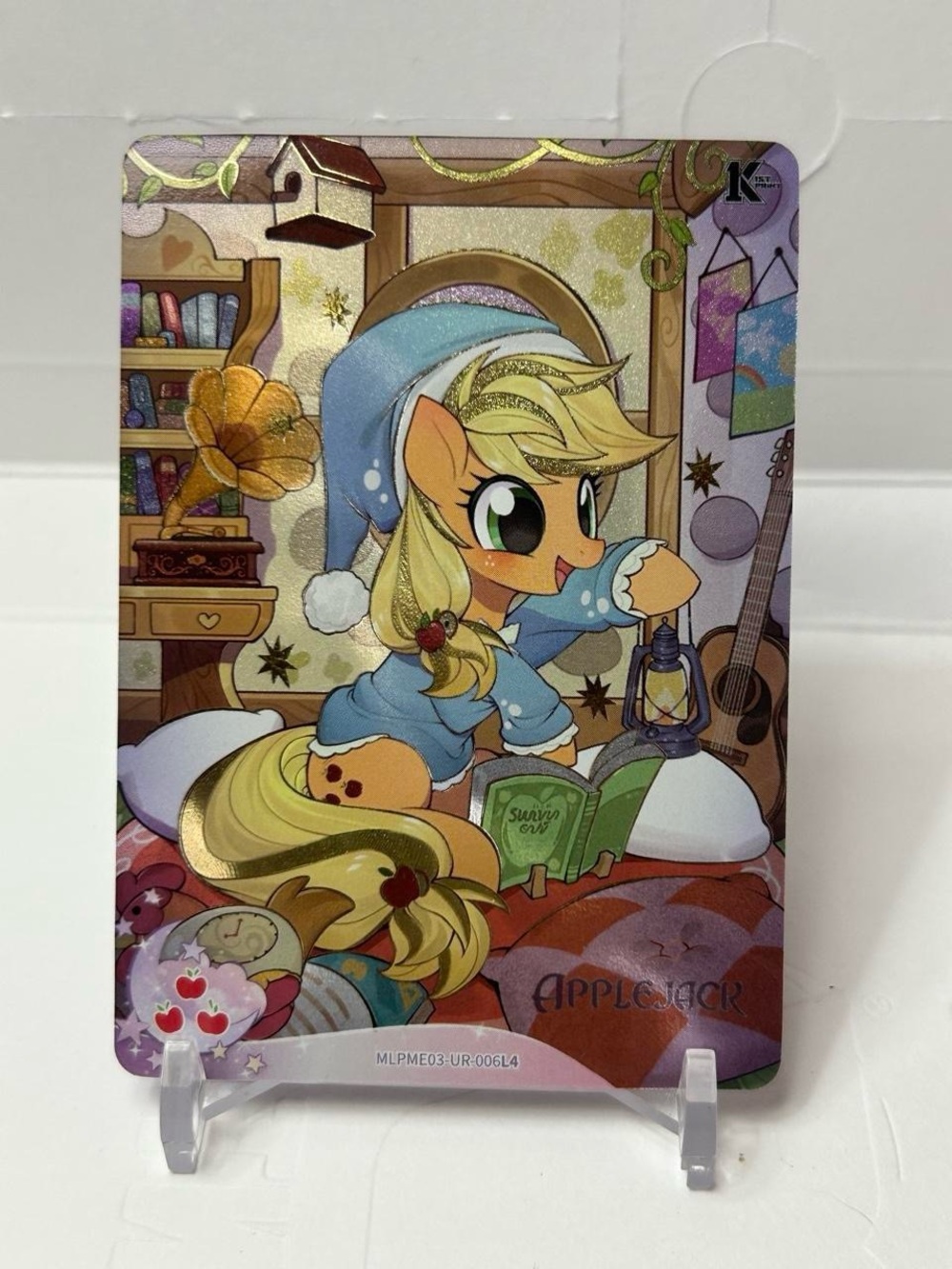 2026 Kayou My Little Pony Applejack UR #MLPME03-UR-006L4 Card